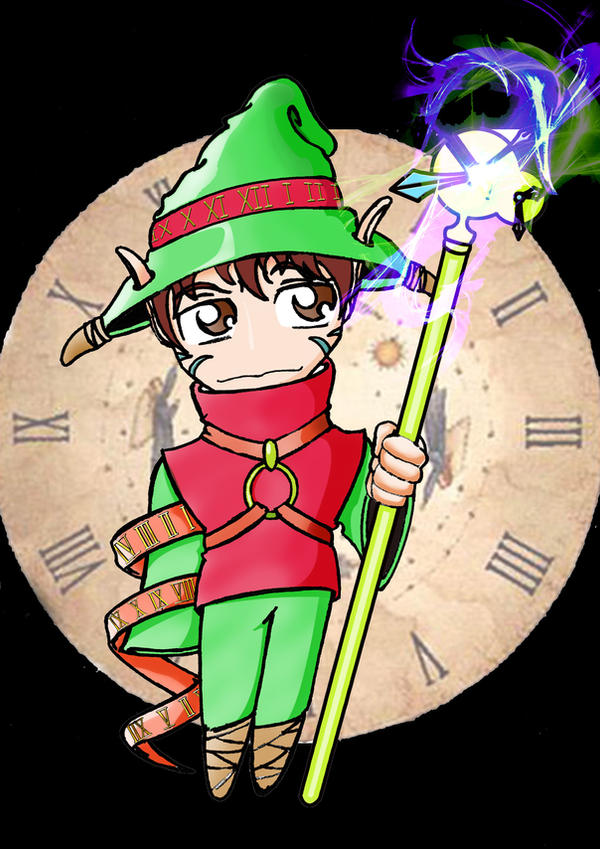 Devil Time Magic Time Mage by georgearaujo on DeviantArt