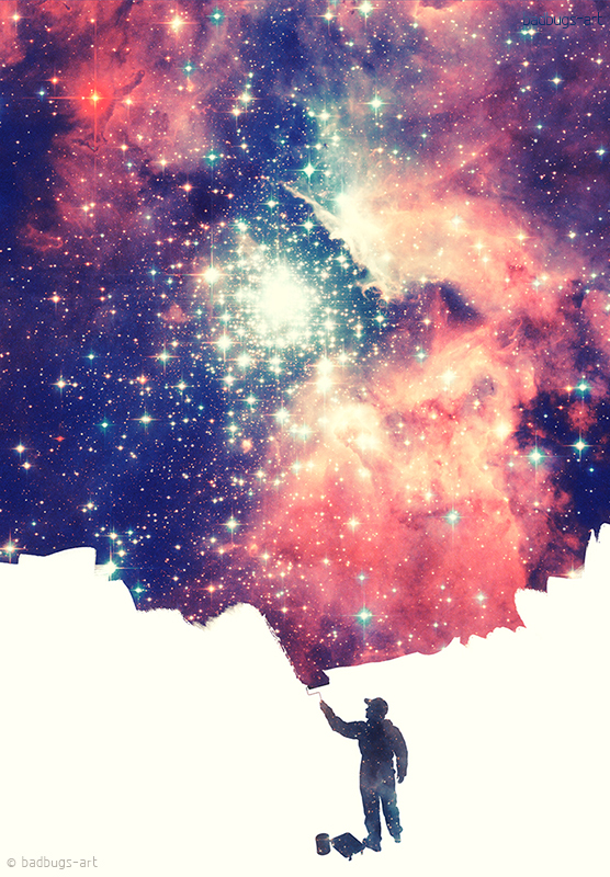 Painting The Universe By Mrsbadbugs On Deviantart Painting The Universe By Mrsbadbugs On Deviantart