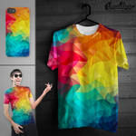 Abstract Color Wave Flash @threadless by mrsbadbugs