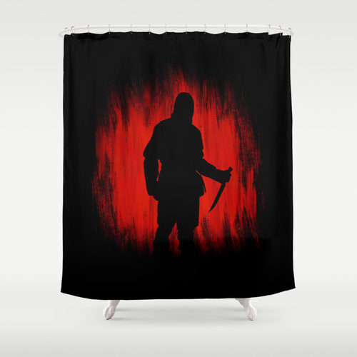 Shower Curtain The assassin rippers bloody sunday