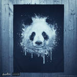 Watercolor Panda Portrait! @threadless