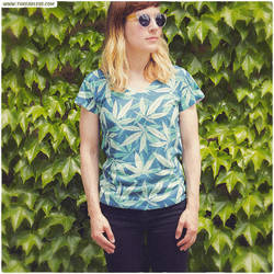 Cannabis / Hemp / 420 / Marijuana  @threadless by mrsbadbugs