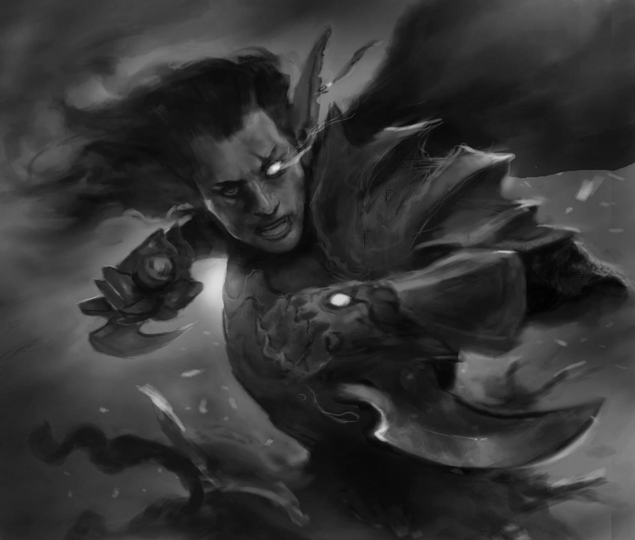 Twin Blade by FialkoArt on DeviantArt