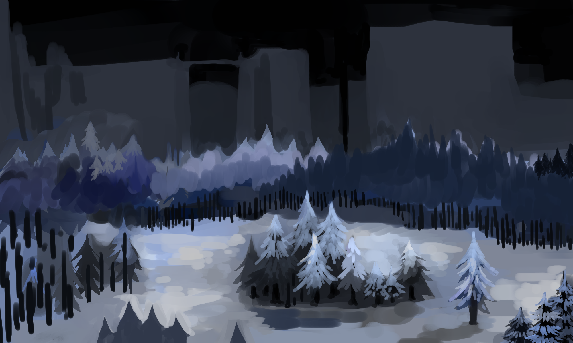 Snowdin Forest By Moonsounds On Deviantart Snowdin Forest By Moonsounds On Deviantart