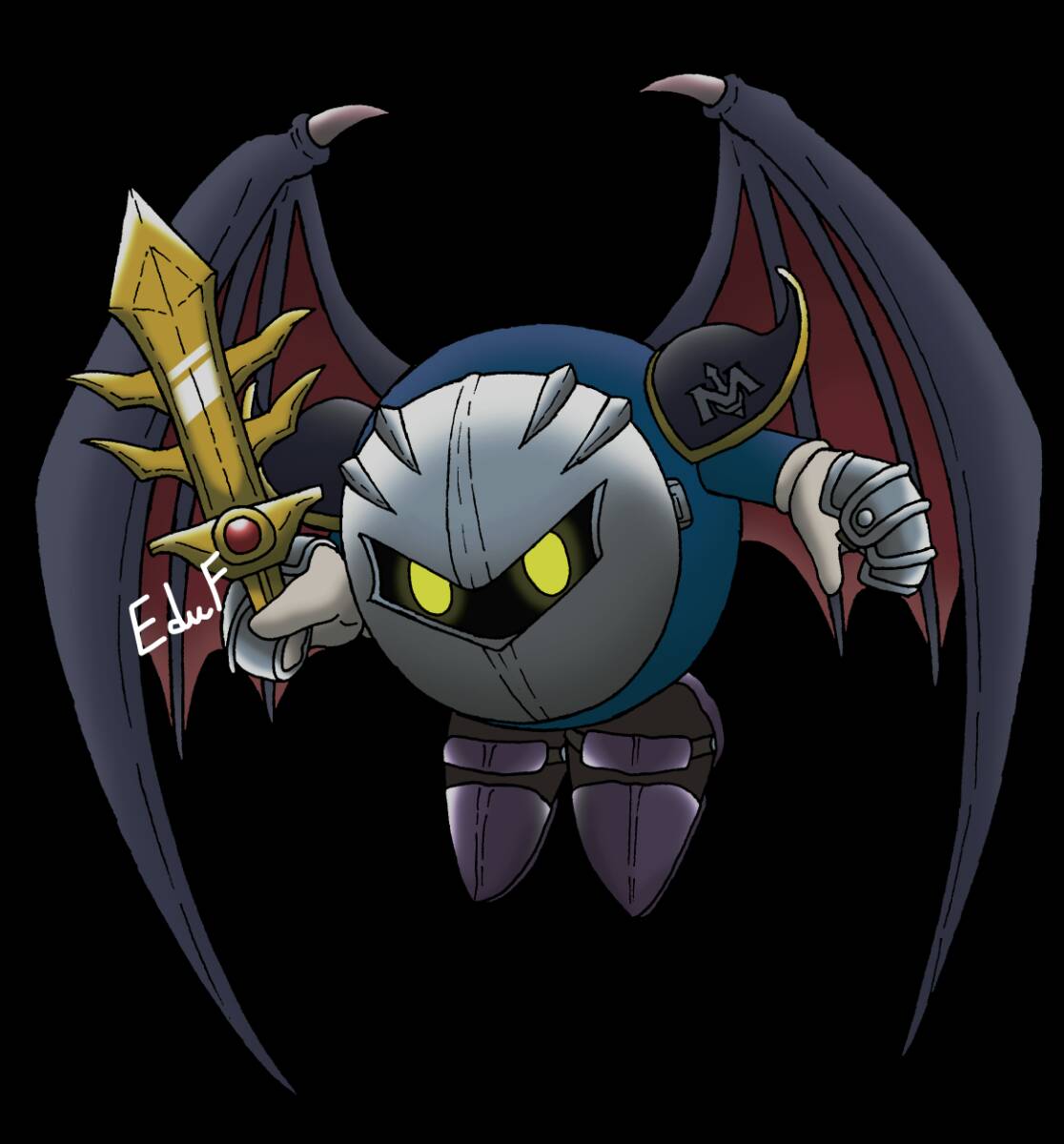 Meta Knight by Kitsune9412 on DeviantArt