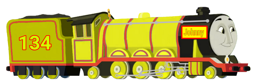 The Yellow Engine All Engines go Johnny the yellow engine by miguelsilva12 on DeviantArt