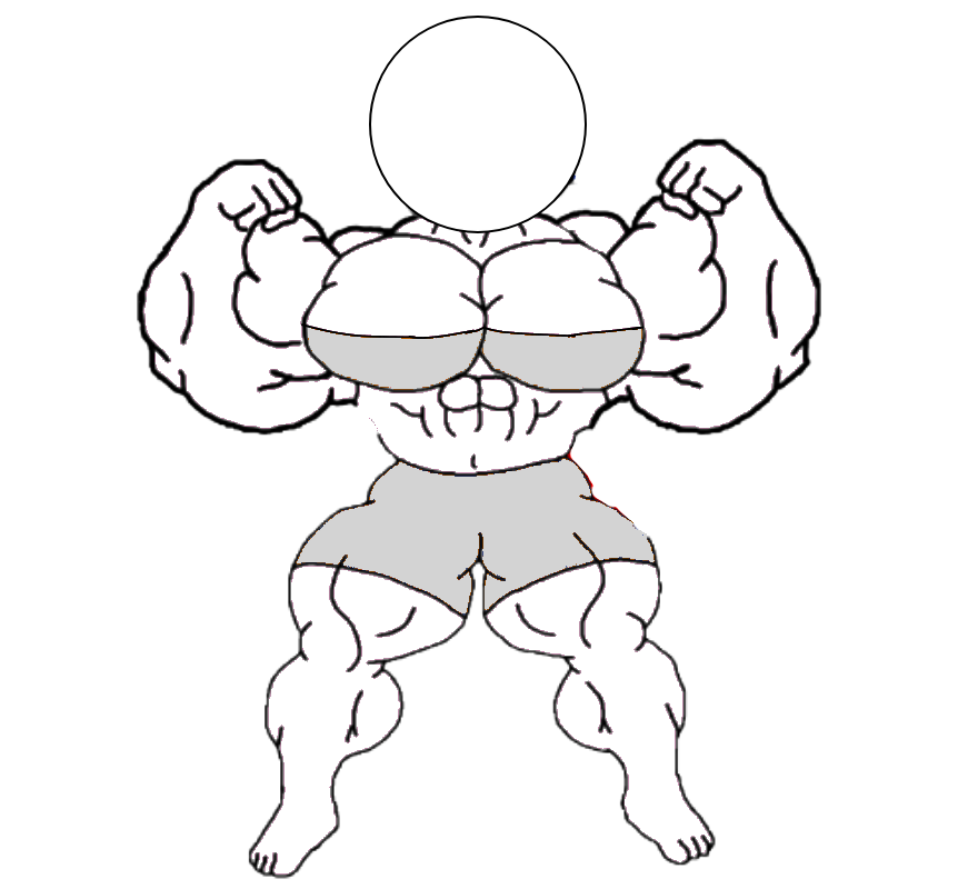 Custom Female muscle base by miguelsilva12 on DeviantArt