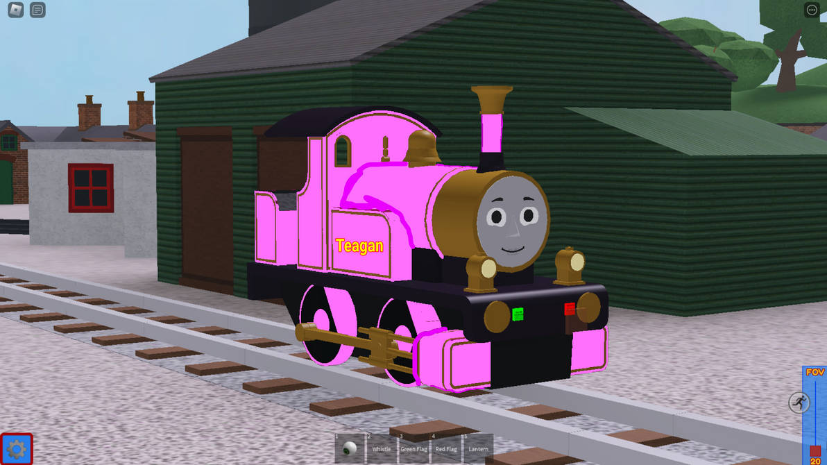 Pink Engine Drawing Teagan the pink engine by miguelsilva12 on DeviantArt