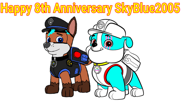 Happy 8th Anniversary skyblue2005