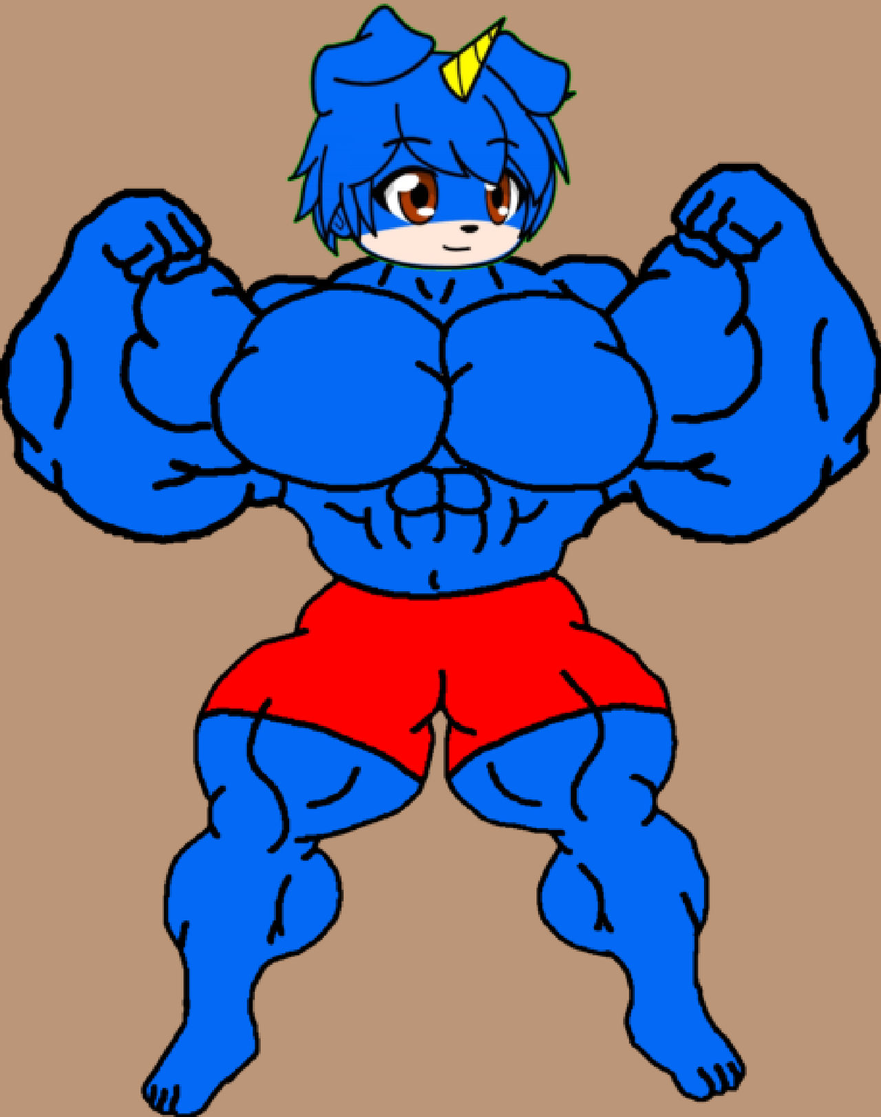 Muscular Corn Muscular Puppycorn by miguelsilva12 on DeviantArt