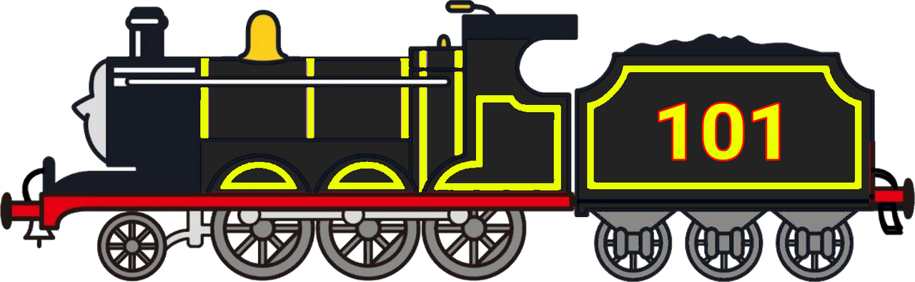 Blake The Engine Blake the black engine Japanese promo by miguelsilva12 on DeviantArt