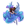 blue pixel fairy