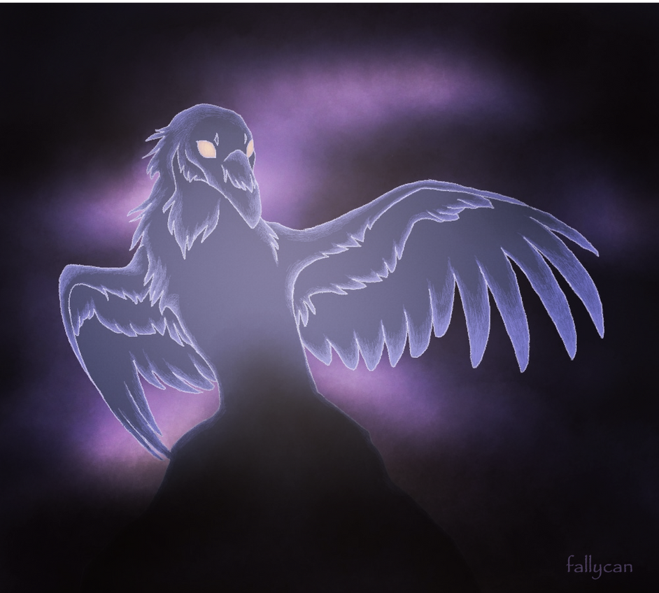 crow ghost by fallycan on DeviantArt