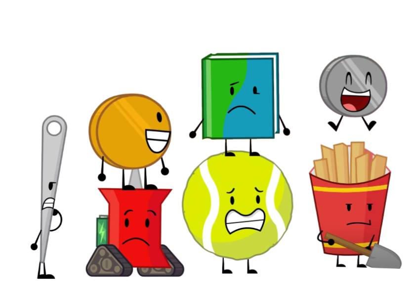 BFDIA 18 Characters by Jcbknght on DeviantArt