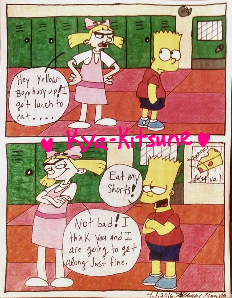 Helga Pataki X Bart Simpson: The Best of Allies