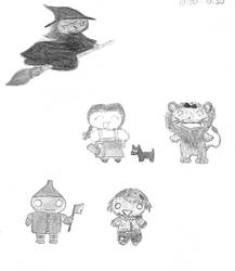 Wizard of Oz chibis