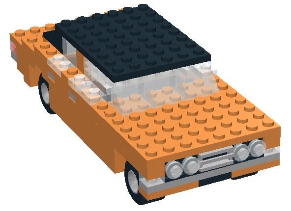 Life on Mars Ford Cortina Lego