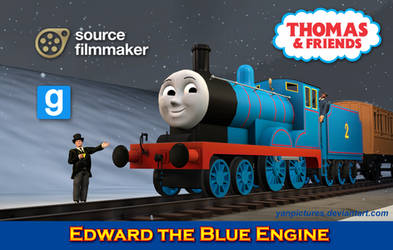 [SFM/Gmod DL] Edward the Blue Engine by YanPictures