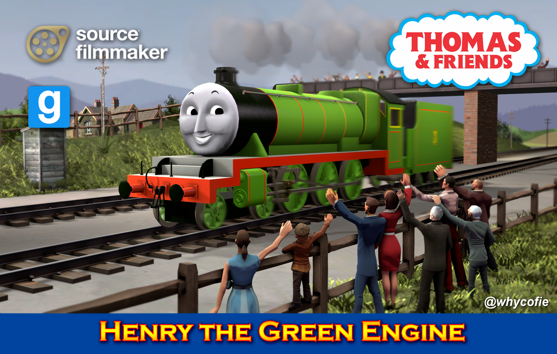 SFM/Gmod DL Henry the Green Engine.