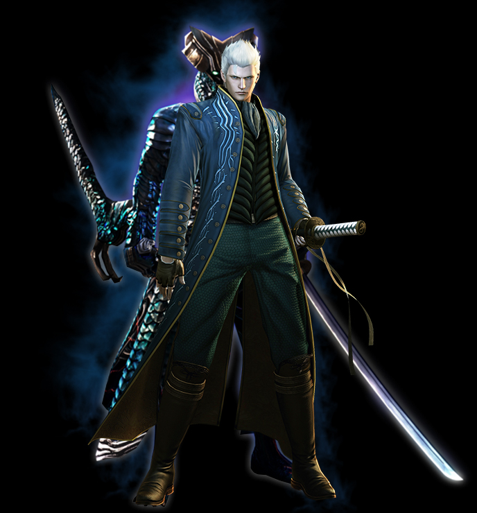 Vergil Sparda (DMC5) - Render by D4rkawaii on DeviantArt