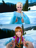 Elsa and Anna - Disney Frozen