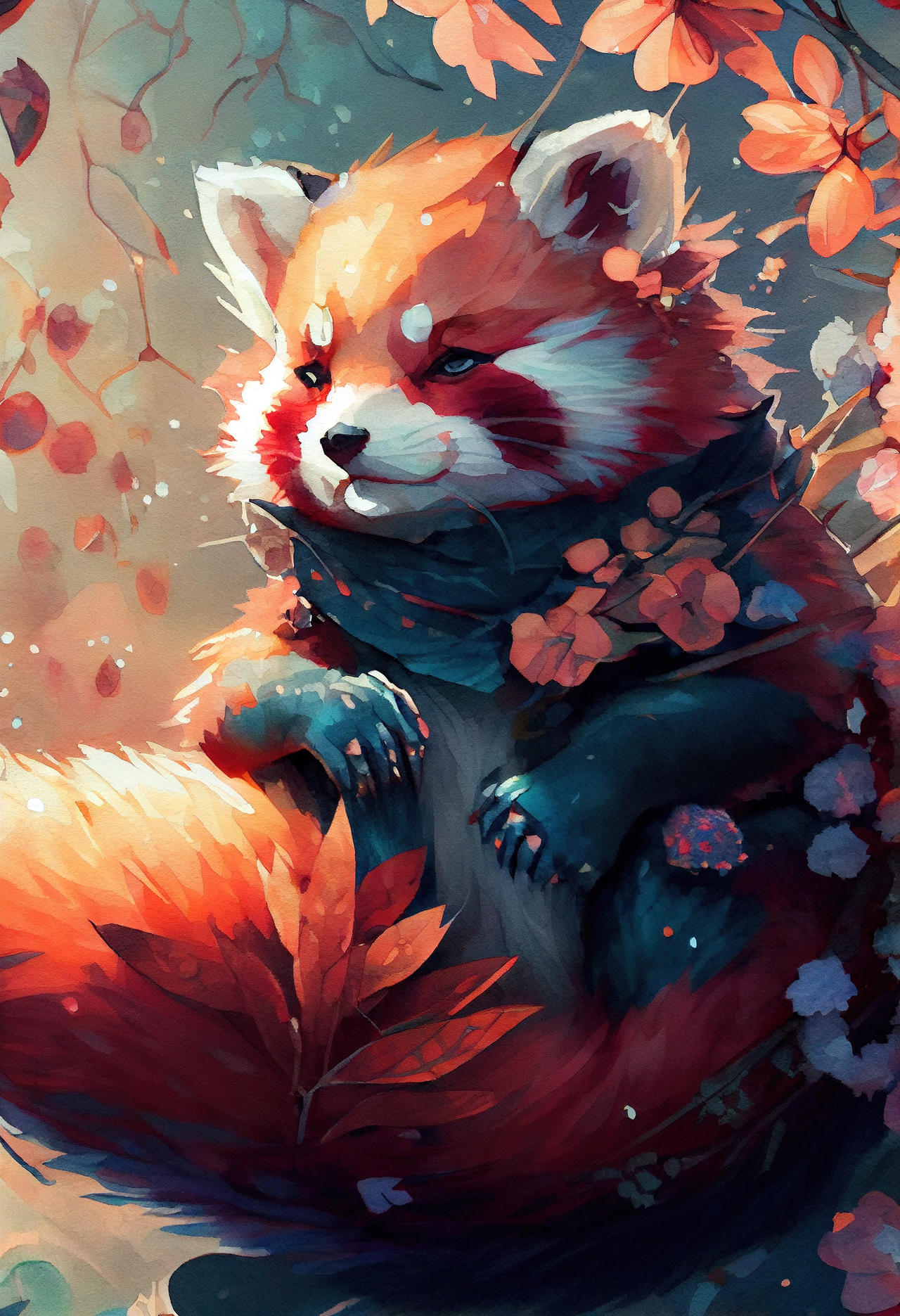 adorable red panda by elit3workshop on DeviantArt