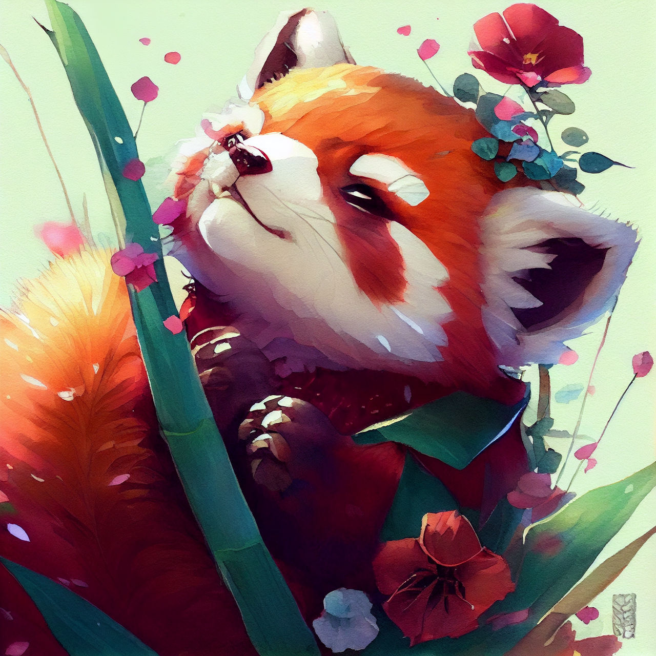 adorable red panda v3 by elit3workshop on DeviantArt