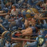 Robo-Zombie Knights vs Ravening Were-Demons