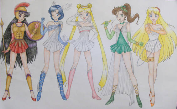 Olympian Sailor Scouts