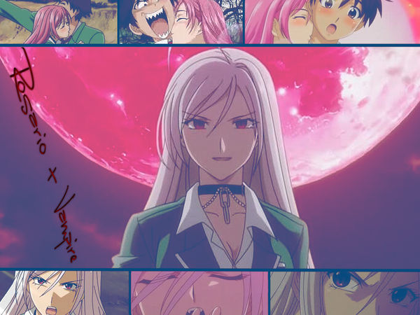 Rosario + Vampire wallpaper 3