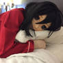 Sleepy Mikasa