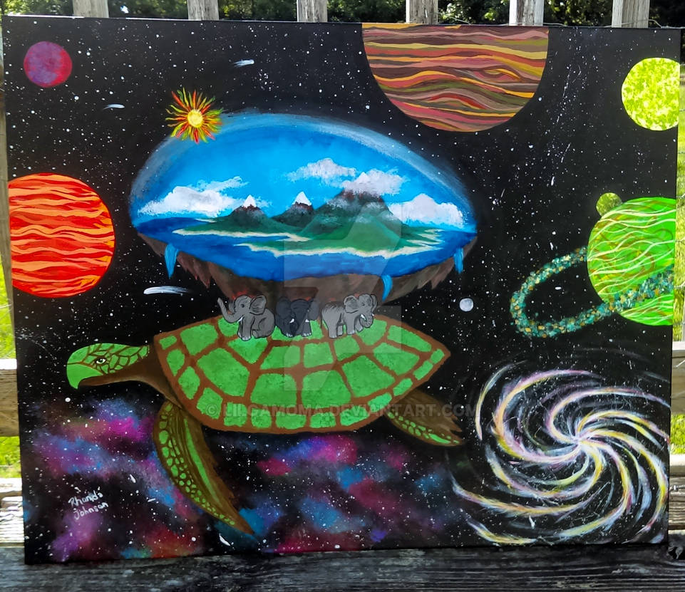 Planetary Turtle World Turtle In Space by lilgamoma on DeviantArt