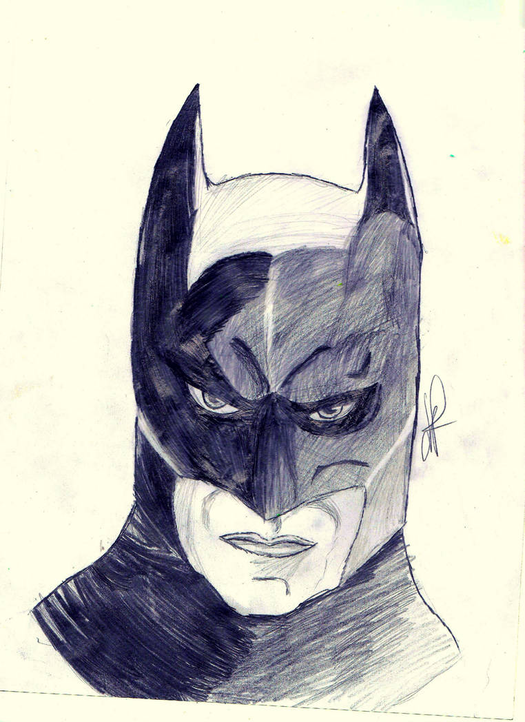 Batman Drawing by JohannaWolfGirl18 on DeviantArt