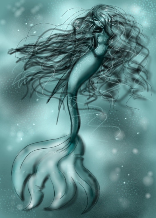 a mermaid