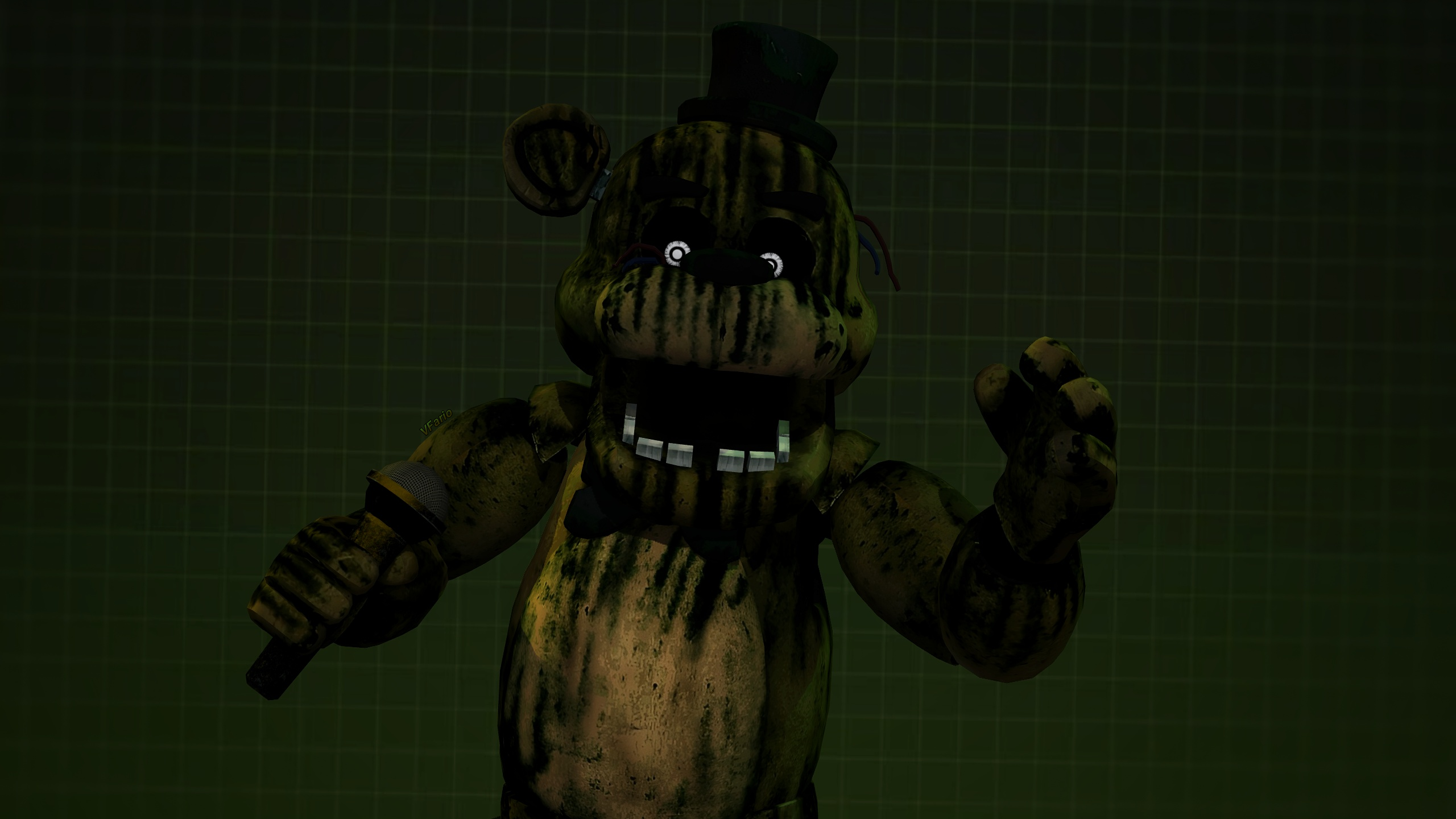 Shadow Freddy Render #1 by KingAngryDrake on DeviantArt