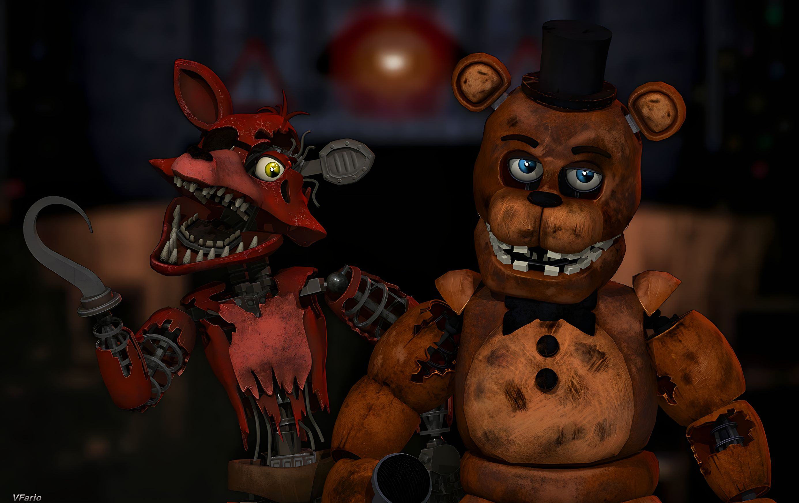 All FNAF 4 Animatronics by LandynGunderfan on DeviantArt