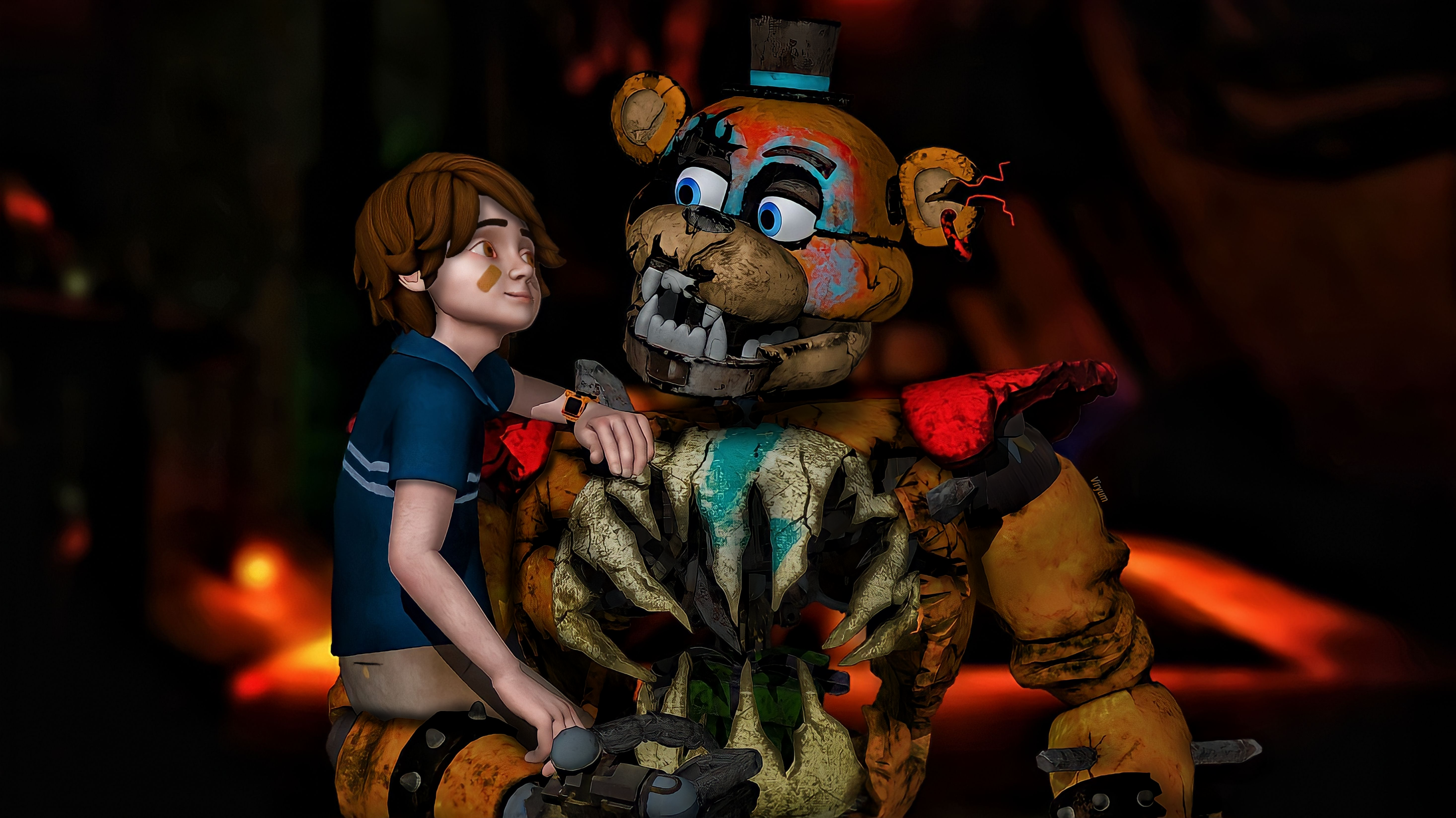 Gregory FNaF SB by DaveTheDove on DeviantArt