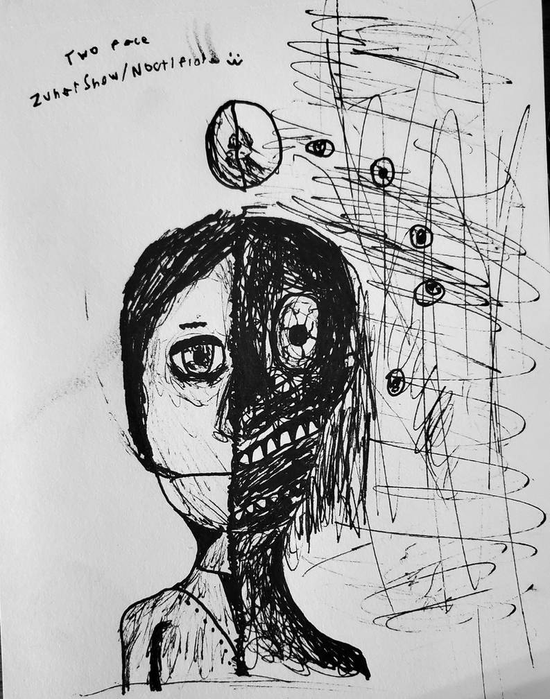 Two Face by ZunarSnow on DeviantArt