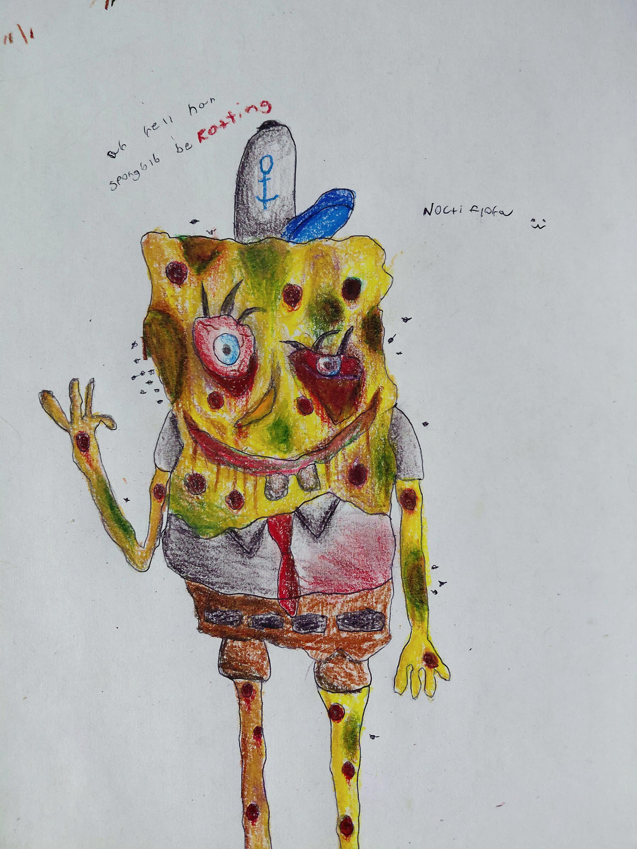 Spongefoo Sponge. by NoctifloraSnow on DeviantArt