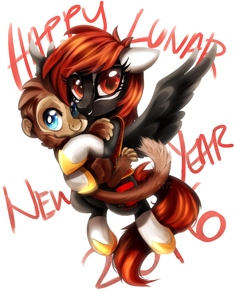 2016 Pone Lunar New Year by Renciel