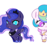 Smol royals - sticker designs