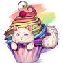 Rainbow Pride Cupcake