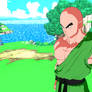 Bald Martial Arts Specialist (Tien's Students)