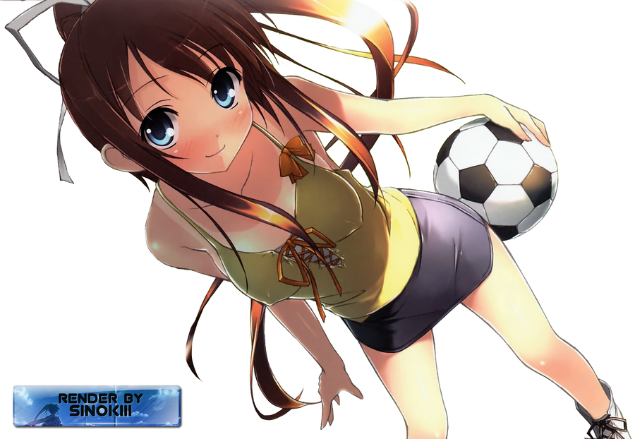 Anime Soccer Girl Render by cjsn45 on DeviantArt