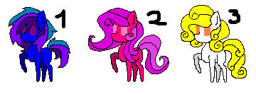 MLP FiM Point Adoptables by HarmonytheHedgehog on DeviantArt