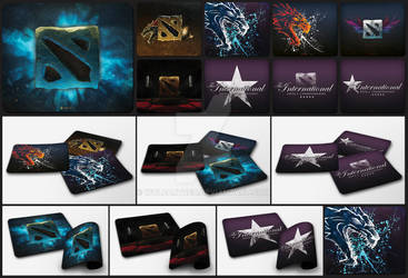 Mousepad collection - Dota2