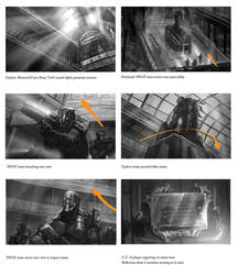 Museum Raid Storyboard Pg1