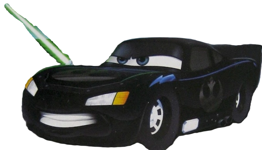 Jedi Luke Skywalker Lightning McQueen Cars by diegohuanca on Jedi Luke Skywalker Lightning McQueen Cars by diegohuanca on