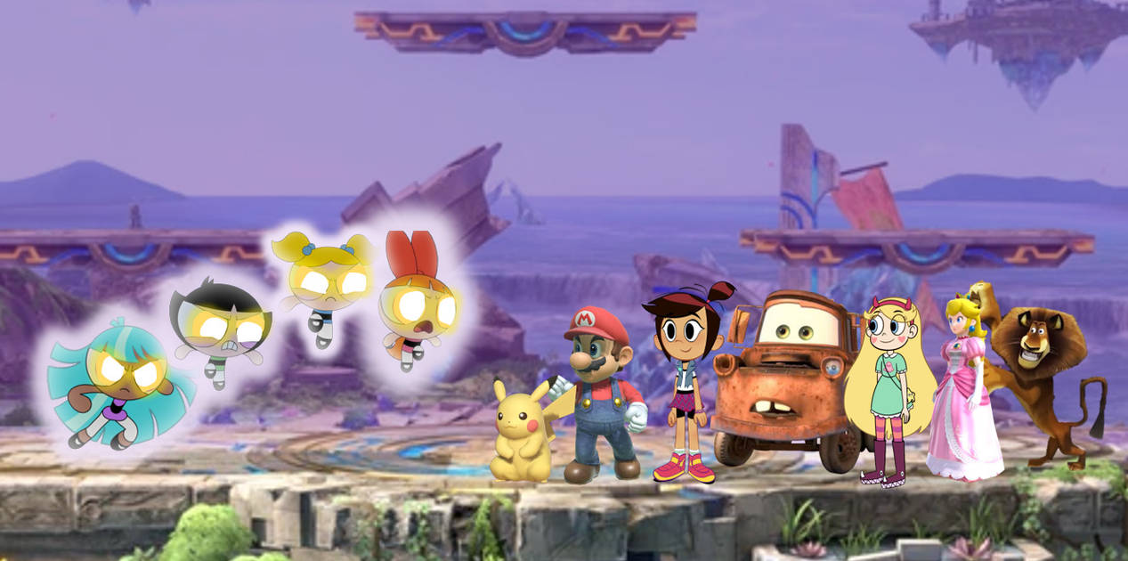 SSBU The PowerPuff Girls's final Smash by diegohuanca on DeviantArt