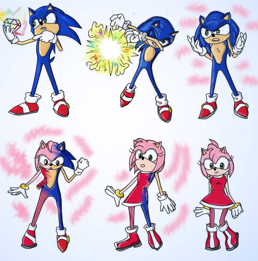 Sonic to Amy TG by Shifter-of-Reality on DeviantArt.